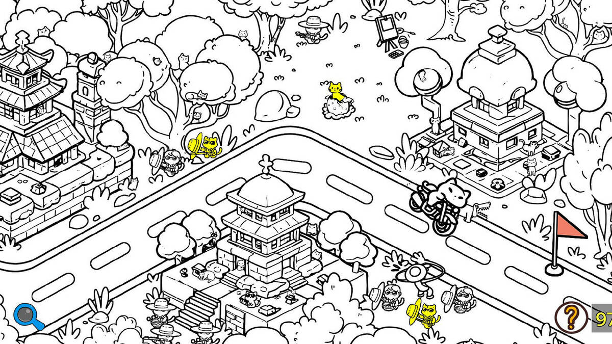 Скриншот 6 к игре Find Cats 3 旅行猫咪