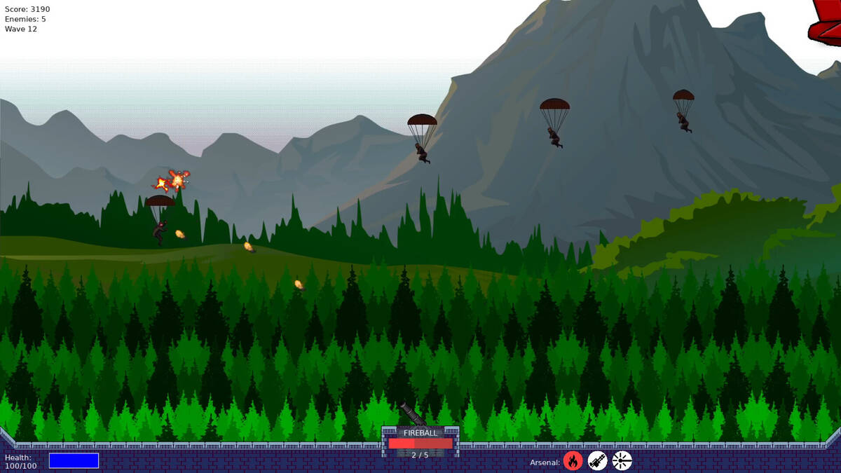 Скриншот 5 к игре Paratroopers Raid