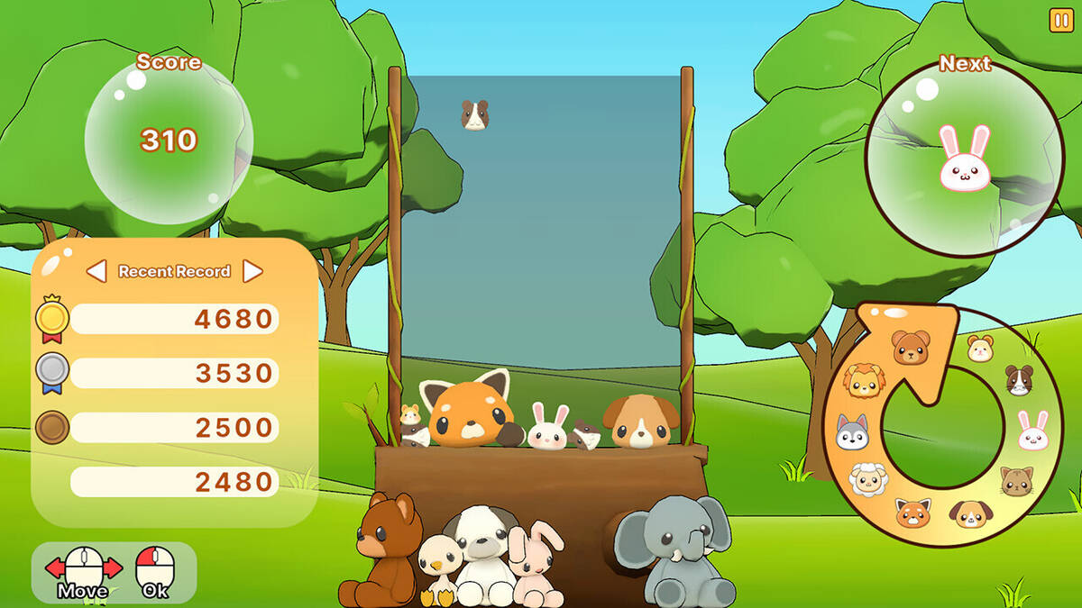 Скриншот 5 к игре Animal Water Pang!