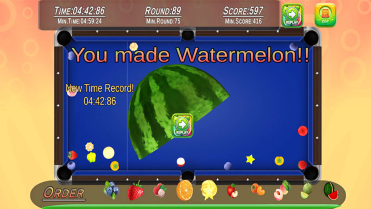 Скриншот 5 к игре Fruit Pool Explosive