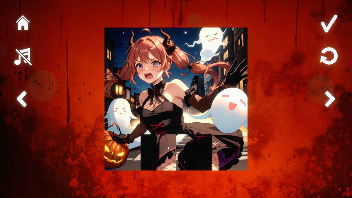 Скриншот 5 к игре HALLOWEEN girls