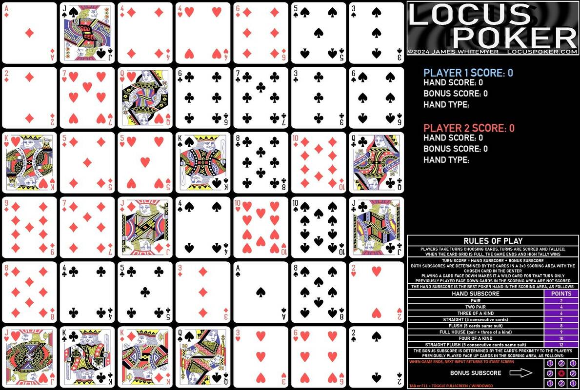 Скриншот 6 к игре LOCUS POKER