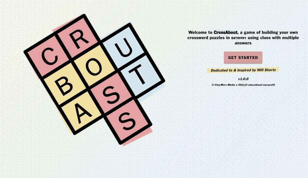 Скриншот 5 к игре CrossAbout: Crosswords in Reverse (300★)