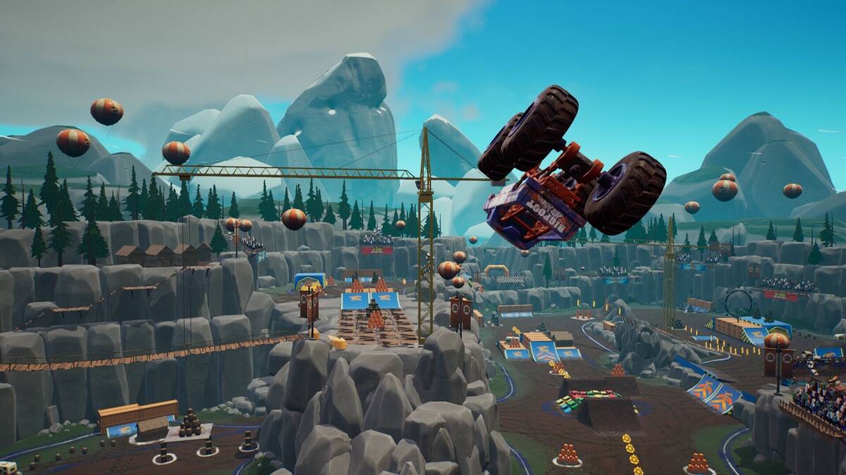 Скриншот 6 к игре Hot Wheels Monster Trucks: Stunt Mayhem