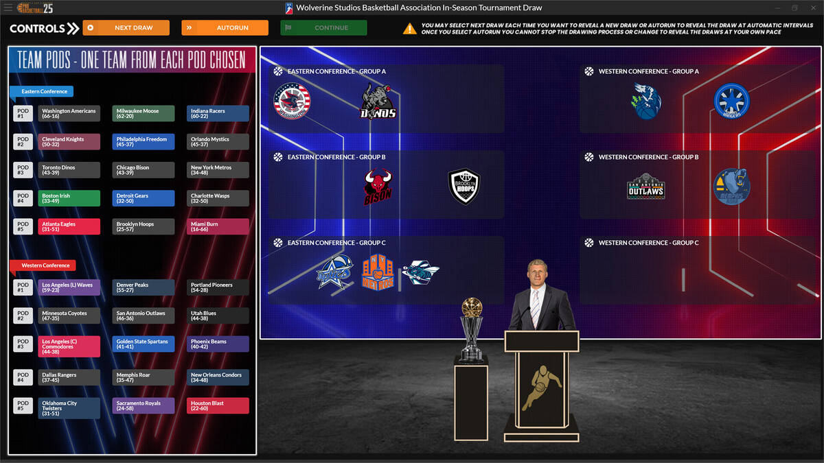Скриншот 6 к игре Draft Day Sports: Pro Basketball 2025