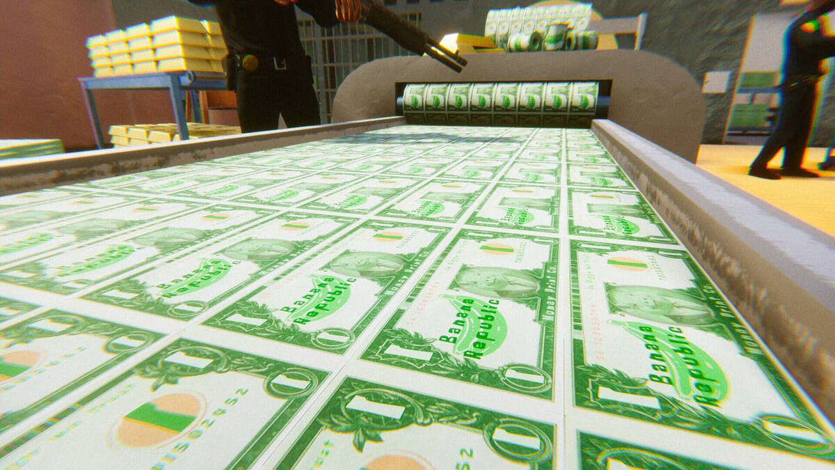 Скриншот 5 к игре Фабрика печати денег 3D магнат💸 / Money Print Factory 3D Tycoon💸