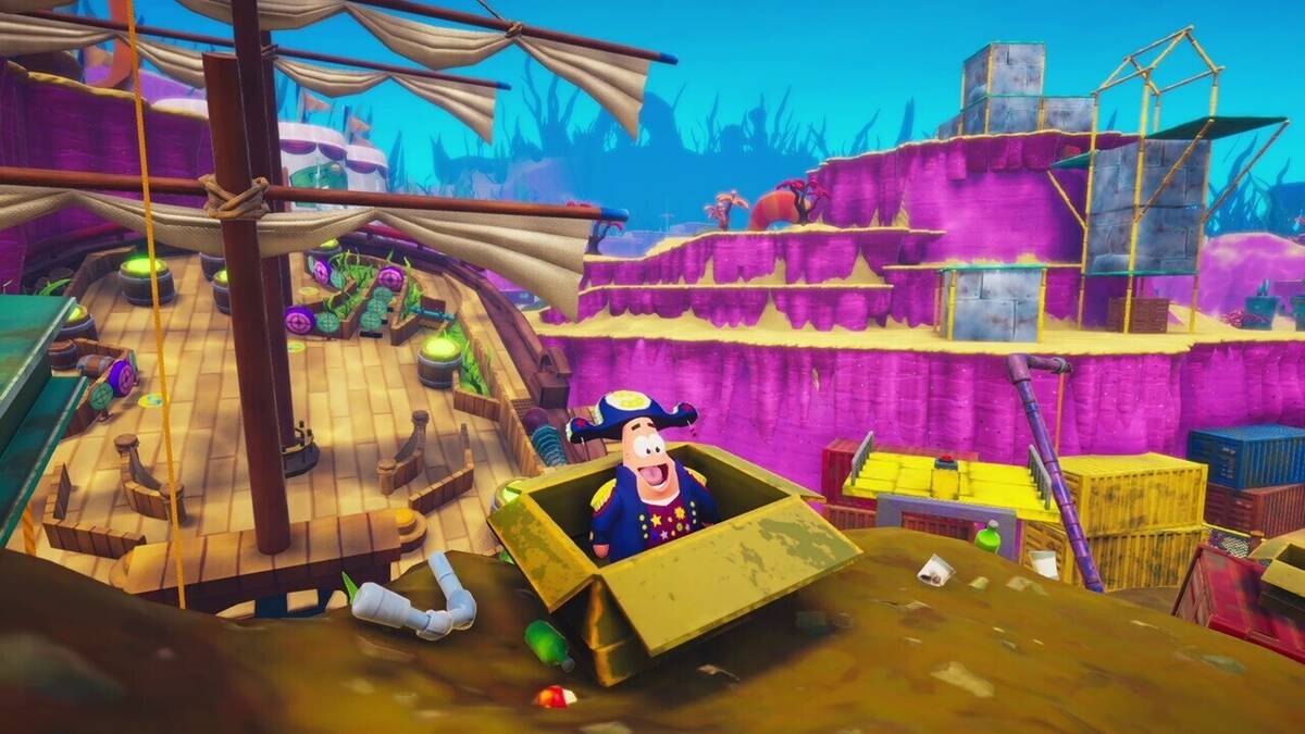 Скриншот 6 к игре SpongeBob SquarePants: The Patrick Star Game