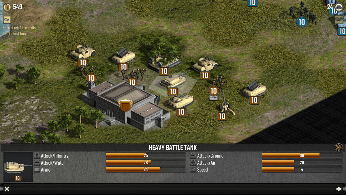 Скриншот 7 к игре Assault Commander Rearmed