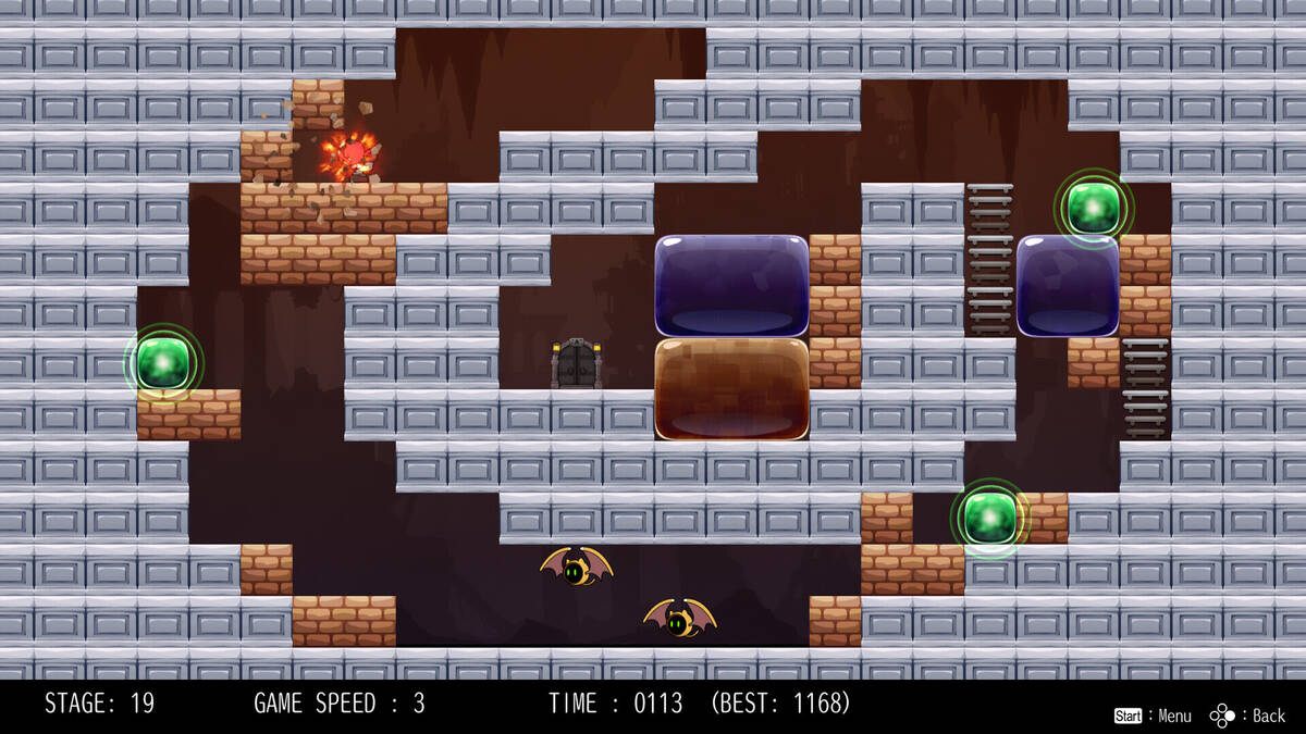 Скриншот 6 к игре Crash Puzzle Hammer-San