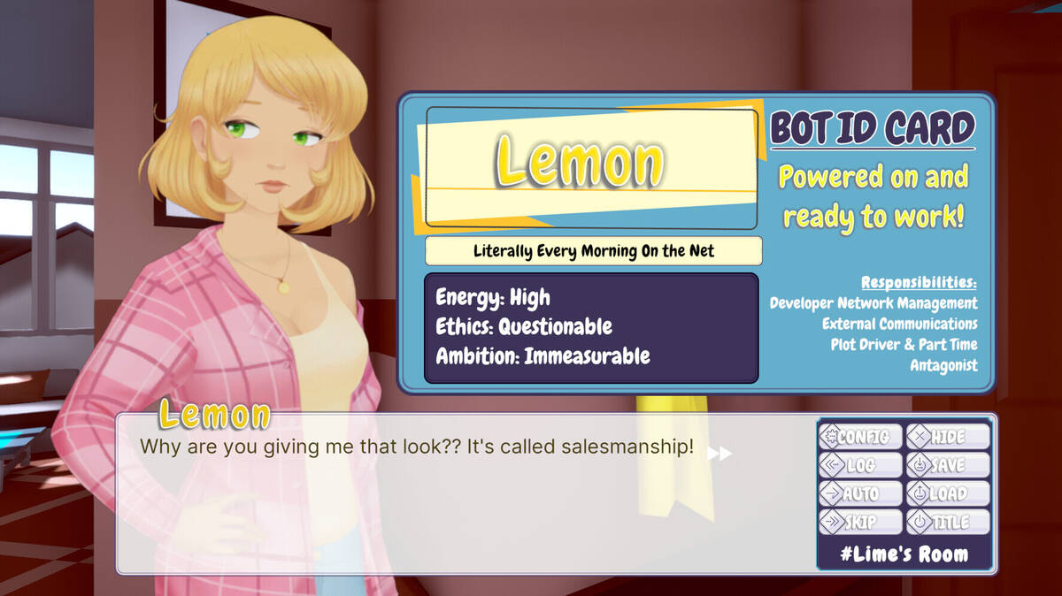 Скриншот 6 к игре Spooktober Visual Novel Jam!