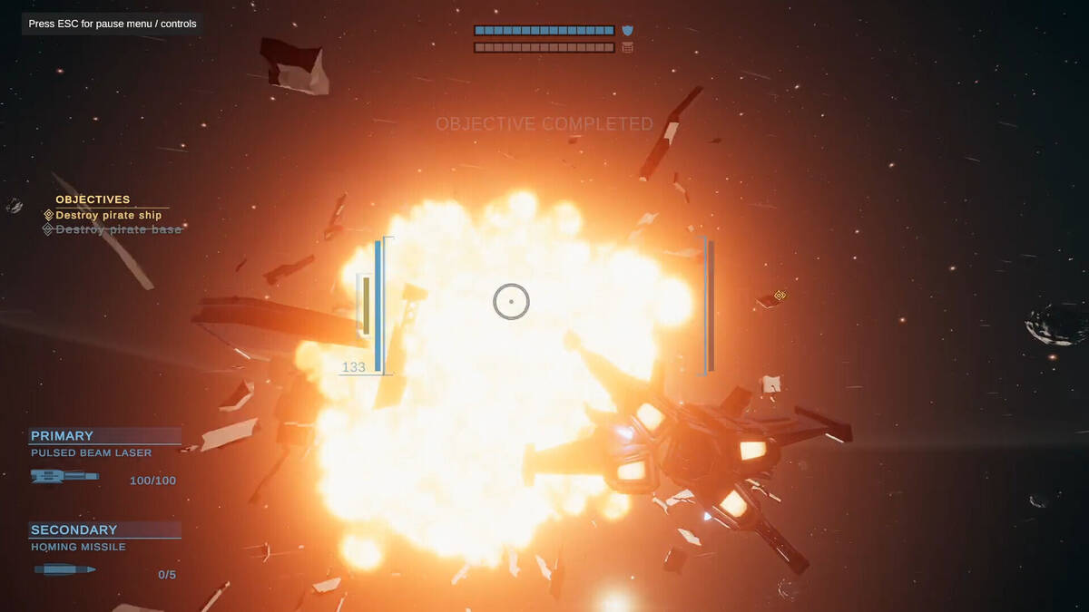 Скриншот 7 к игре Starship Fighters: Space Combat Simulator