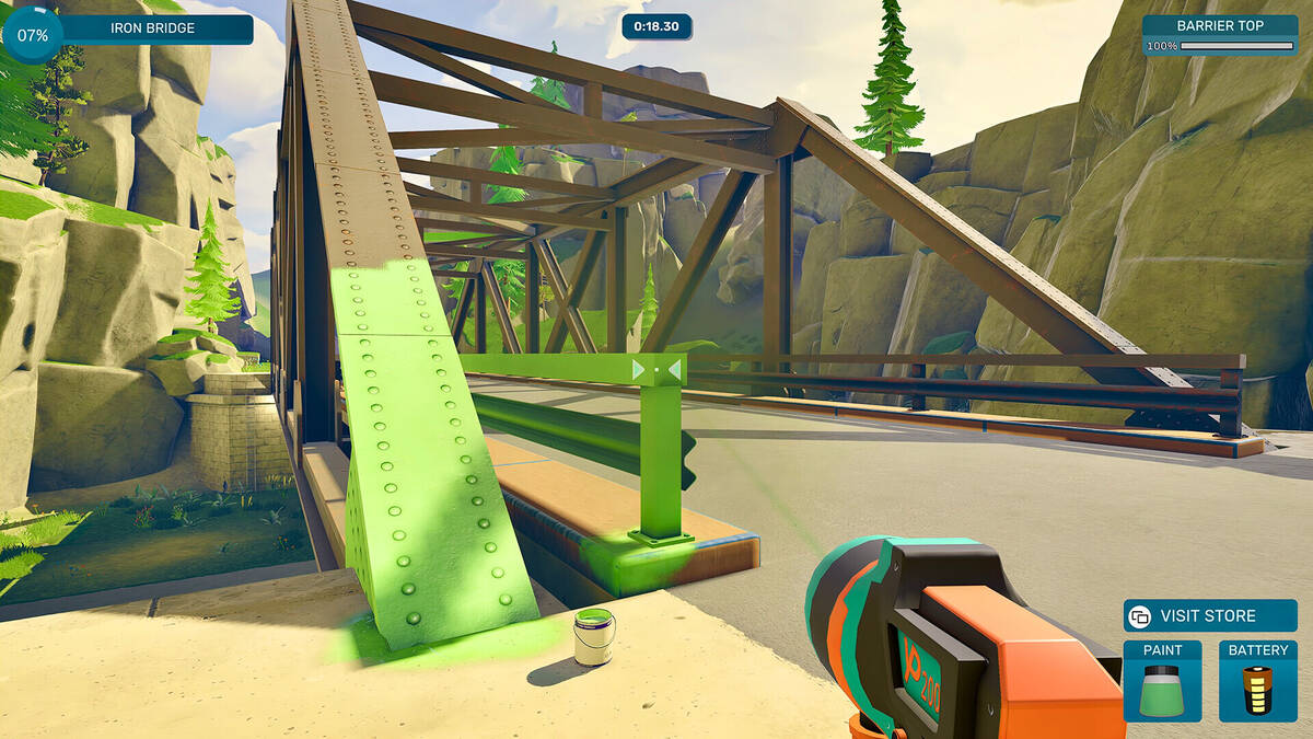 Скриншот 6 к игре Spray Paint Simulator