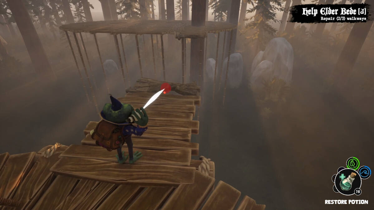 Скриншот 6 к игре Bask: The Alchemist Frog