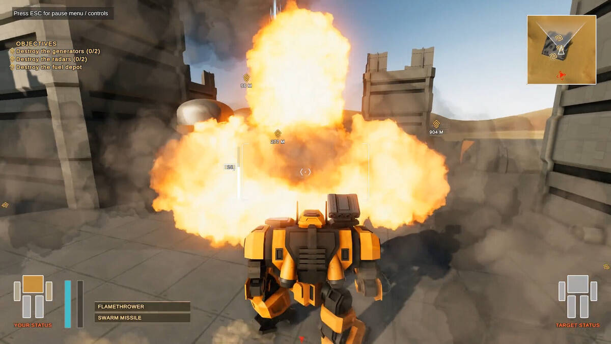 Скриншот 8 к игре Robot Fury: Mech Combat Simulator