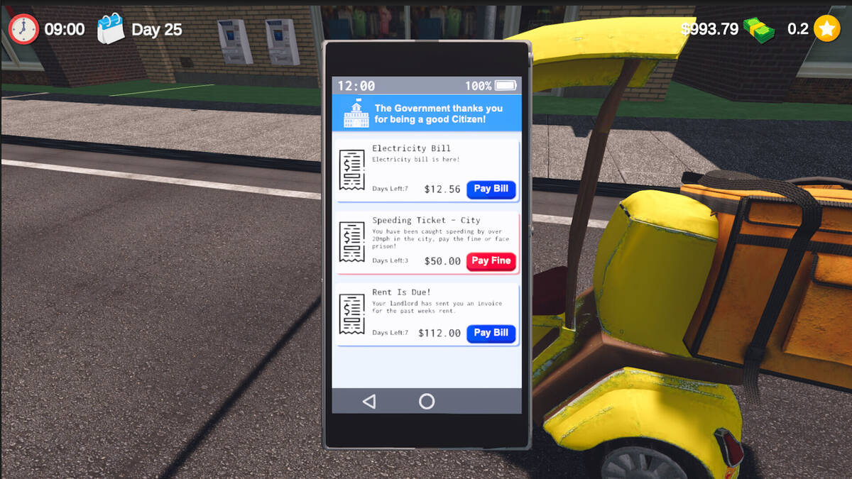 Скриншот 7 к игре Food Delivery Simulator