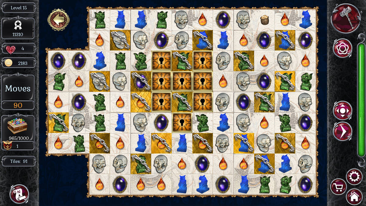 Скриншот 5 к игре Jewel Match Dracula Collector's Edition