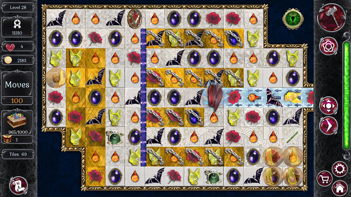 Скриншот 6 к игре Jewel Match Dracula Collector's Edition