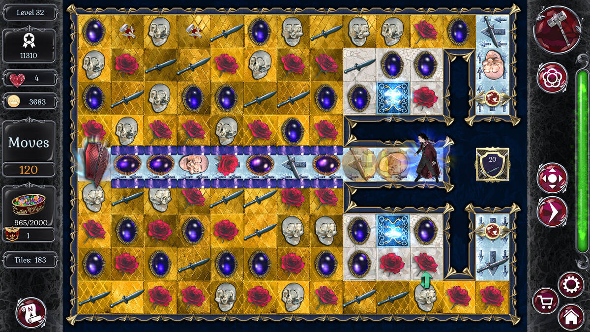 Скриншот 7 к игре Jewel Match Dracula Collector's Edition
