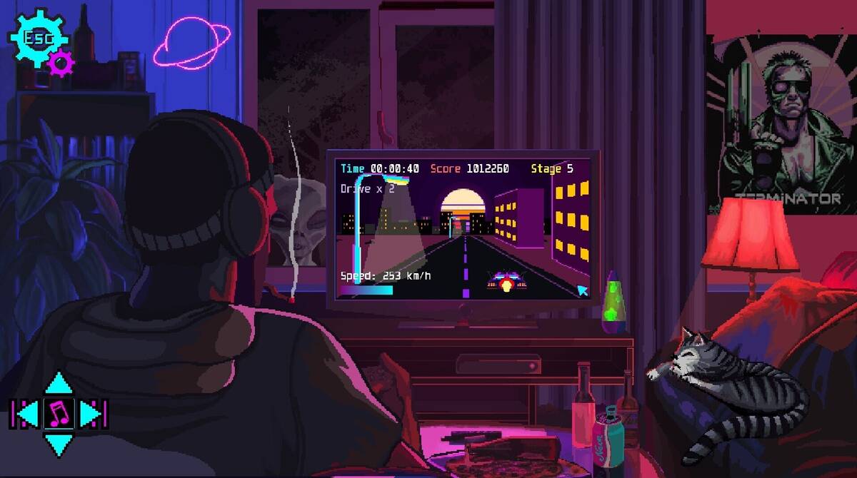 Скриншот 5 к игре Neon Doomer 85
