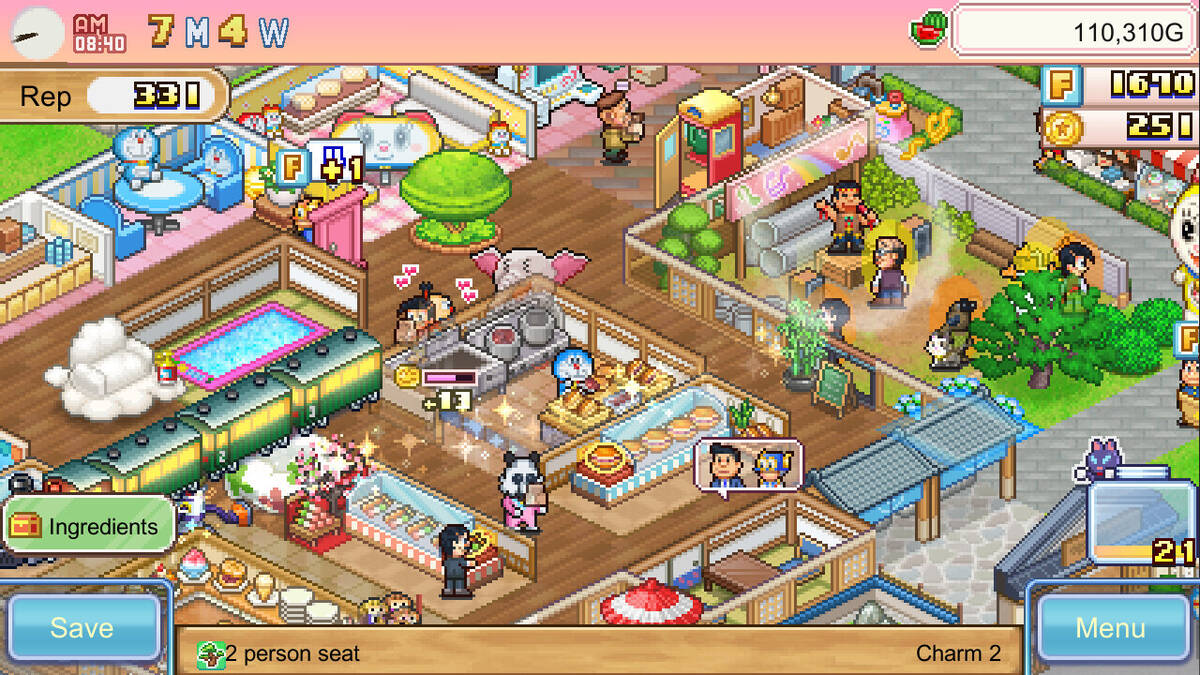 Скриншот 8 к игре Doraemon Dorayaki Shop Story