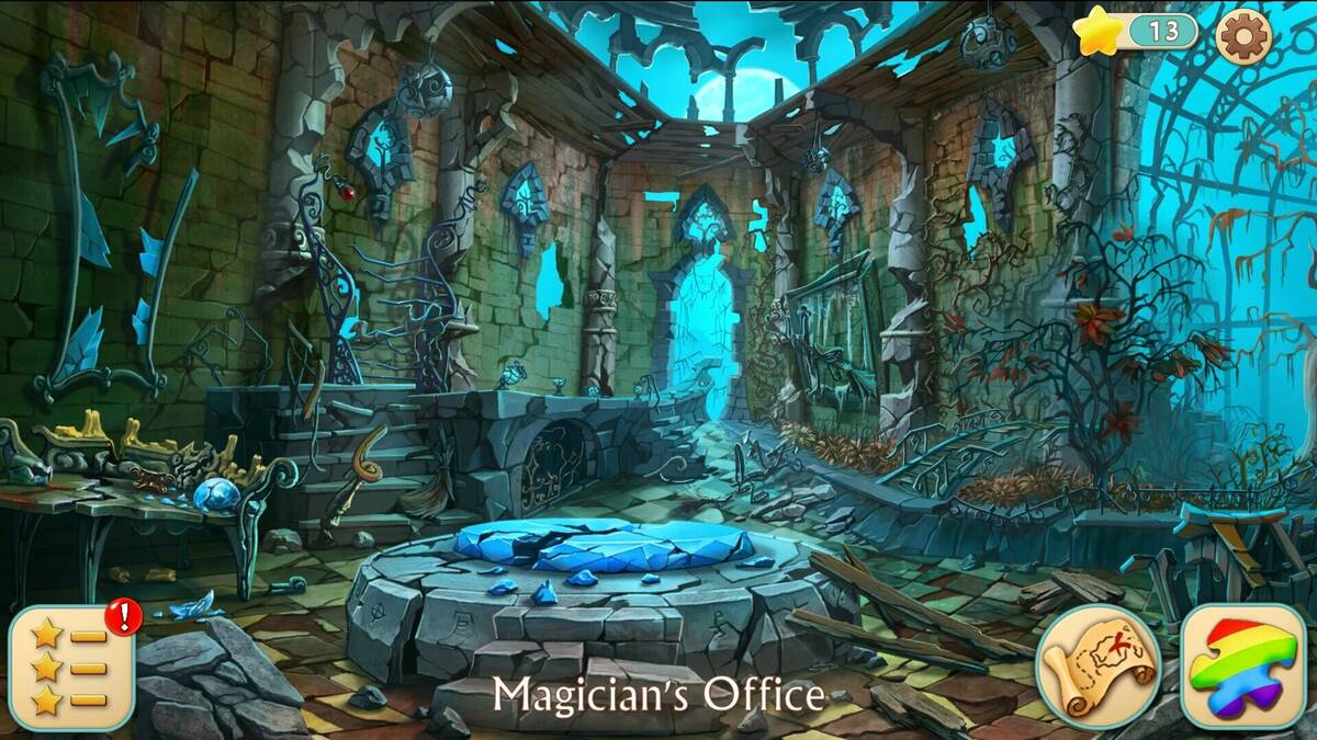 Скриншот 6 к игре Spellchanted 2D Hidden Object Puzzle Adveture Tile-Matching