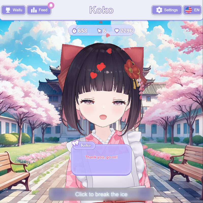 Скриншот 7 к игре Clicker Cuties - Anime Idler