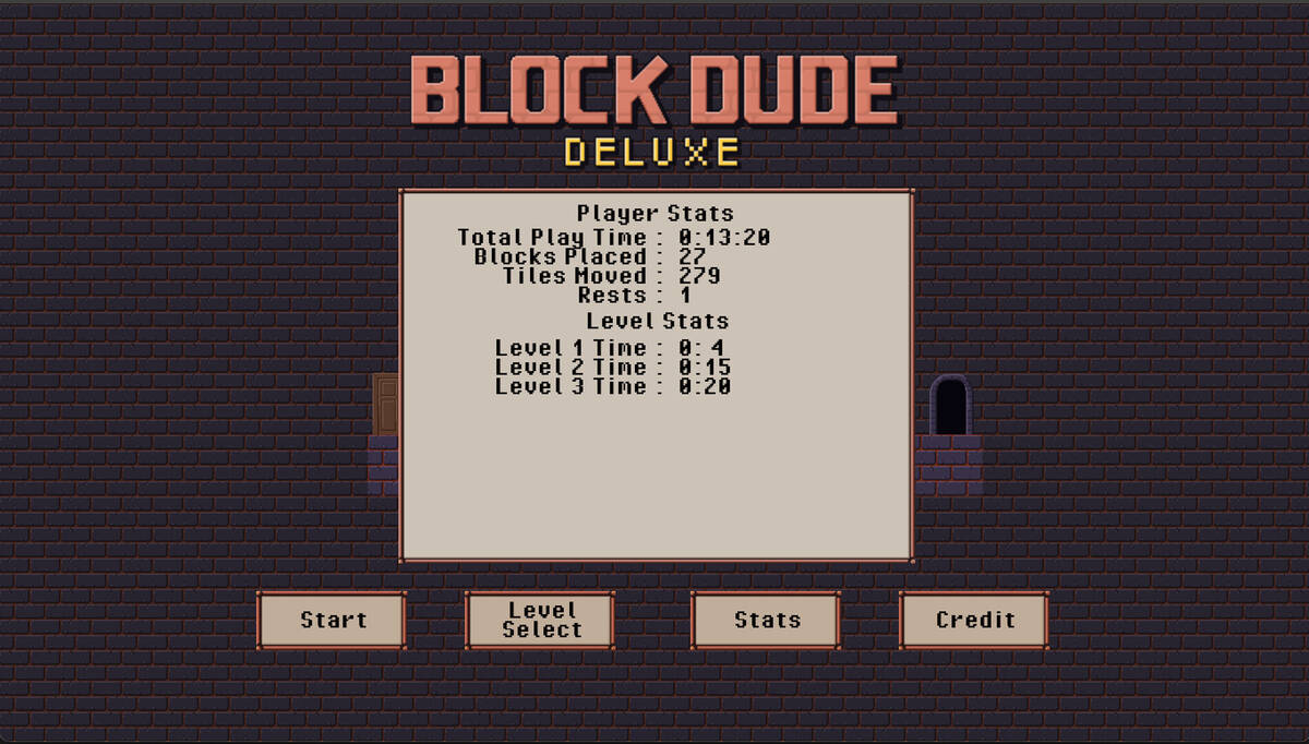 Скриншот 5 к игре Block Dude Deluxe