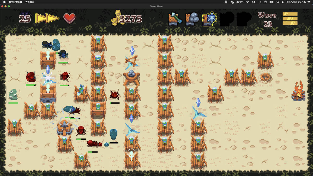 Скриншот 5 к игре Tower Maze Defense