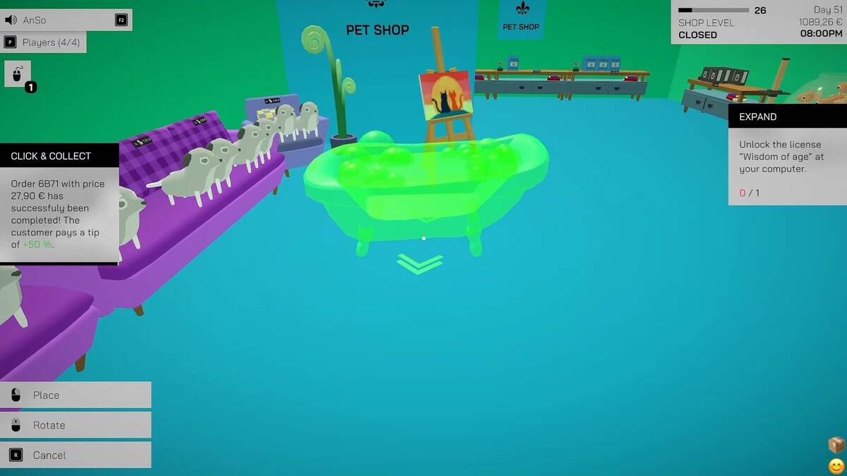 Скриншот 6 к игре Shop Simulator: Pet Shop