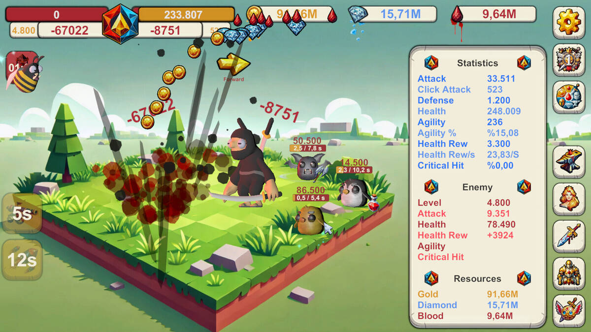 Скриншот 5 к игре Infinite Idle: Online Clicker RPG