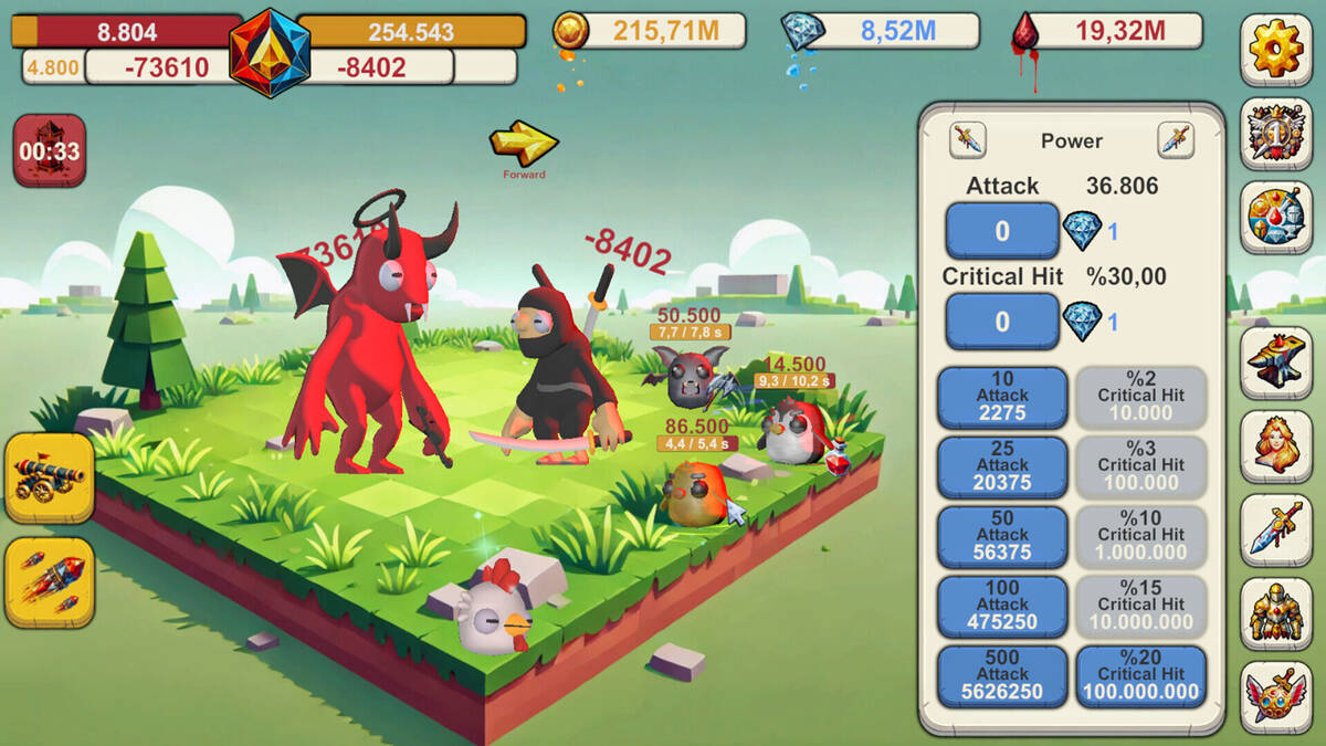 Скриншот 6 к игре Infinite Idle: Online Clicker RPG