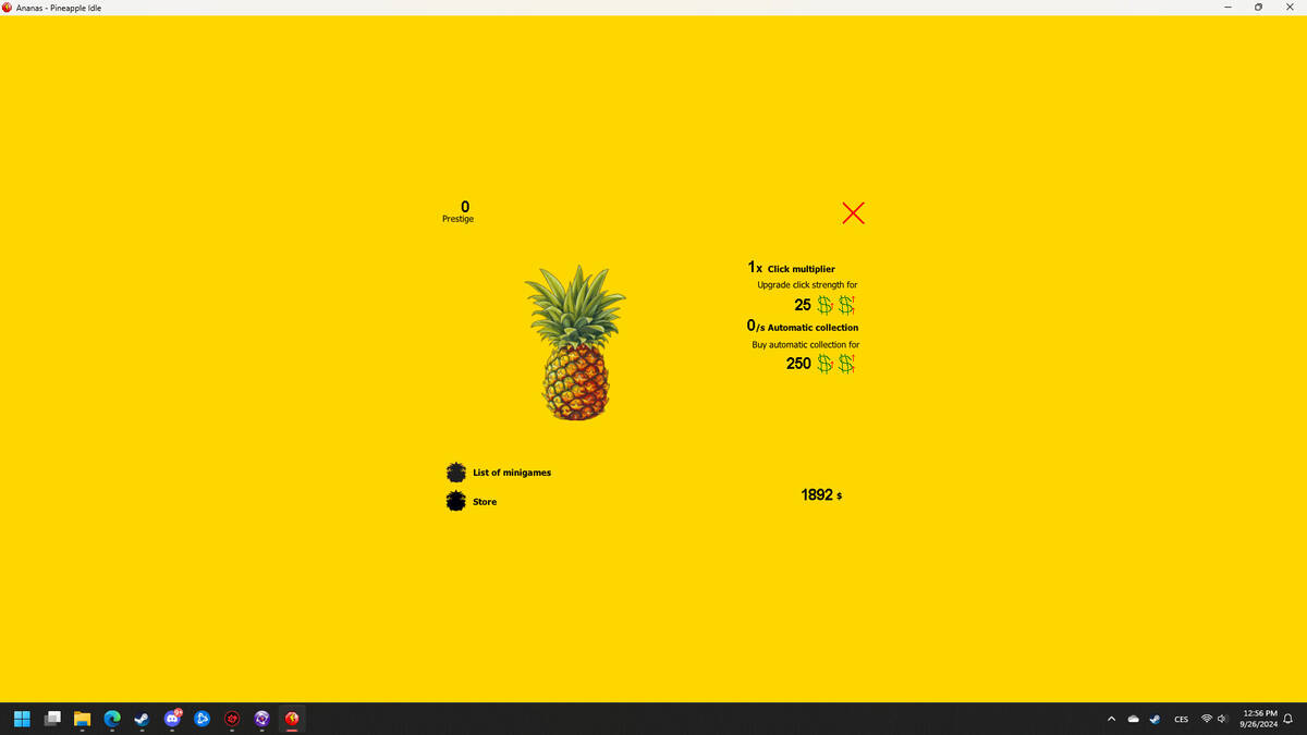 Скриншот 8 к игре Ananas - Pineapple Idle Game