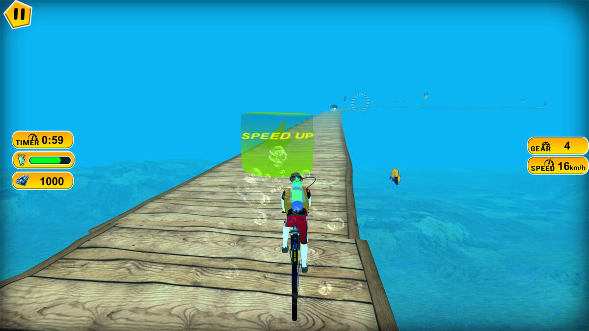 Скриншот 5 к игре Underwater Cycling
