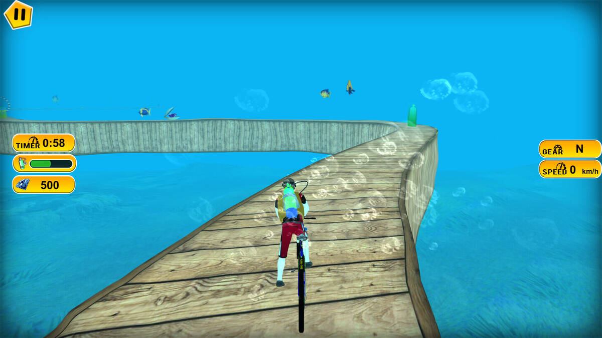Скриншот 6 к игре Underwater Cycling