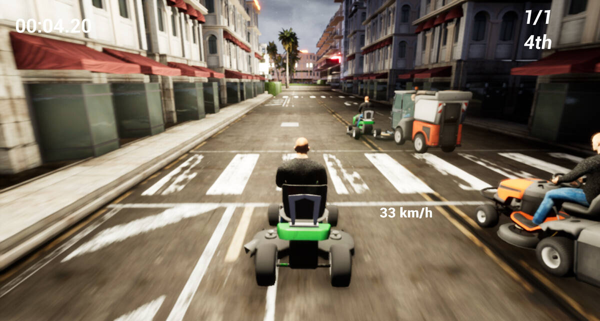 Скриншот 5 к игре Lawnmower Game Racing 2: Drunken