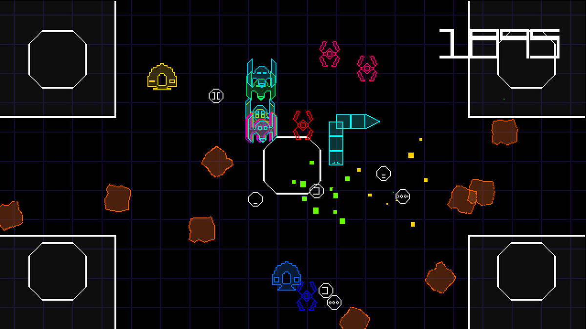 Скриншот 7 к игре Snake-A-Roid