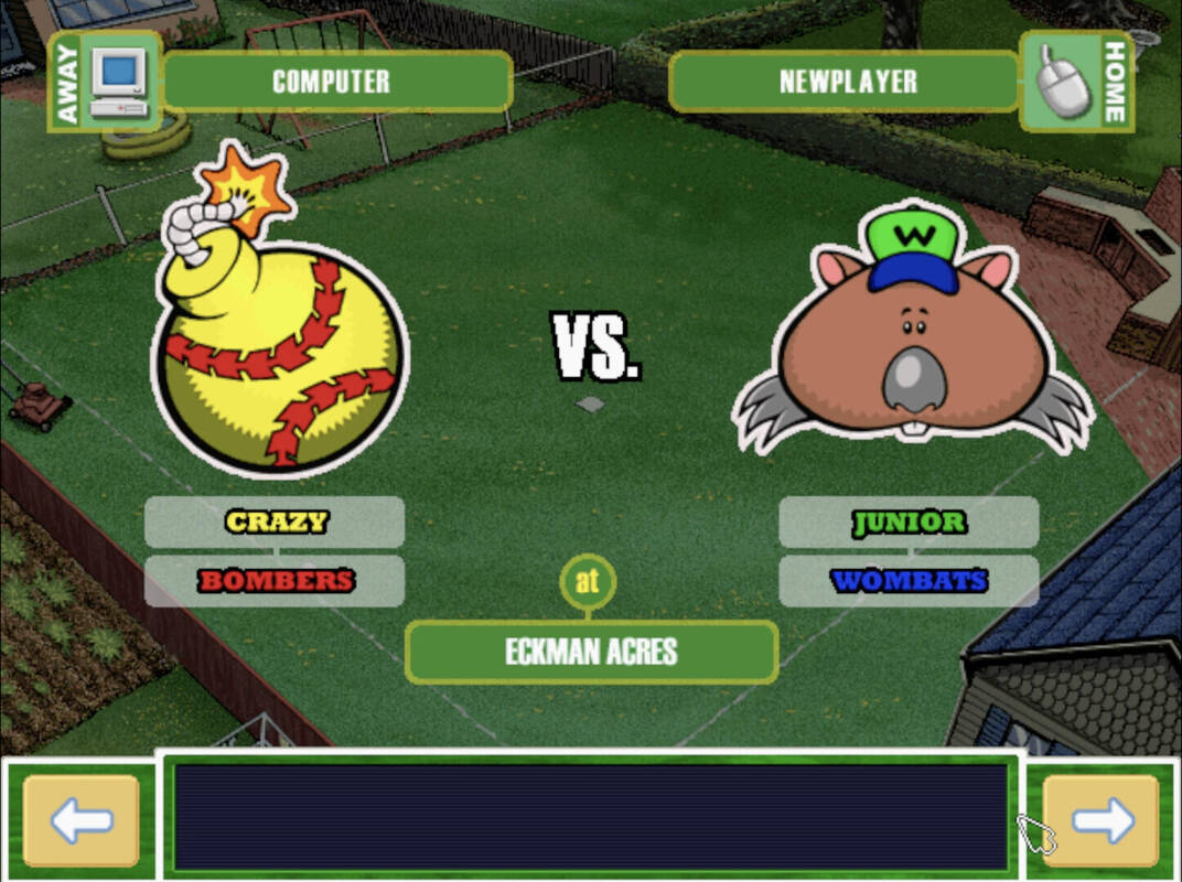 Скриншот 6 к игре Backyard Baseball '01