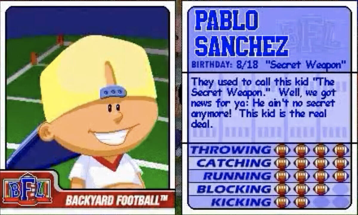 Скриншот 7 к игре Backyard Football '99