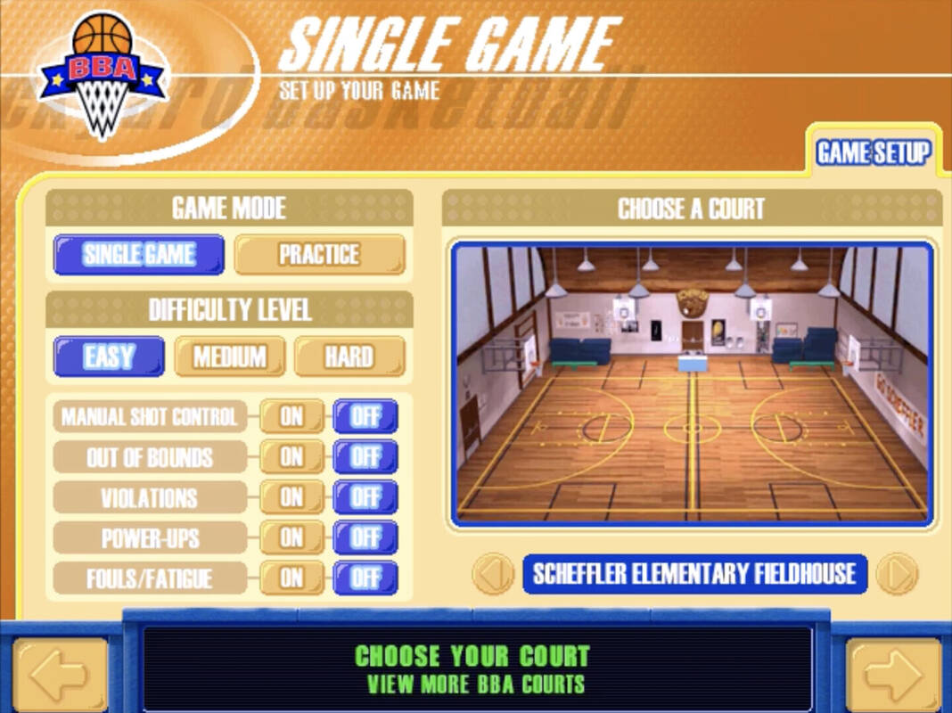 Скриншот 6 к игре Backyard Basketball '01