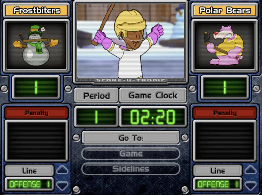 Скриншот 5 к игре Backyard Hockey '02