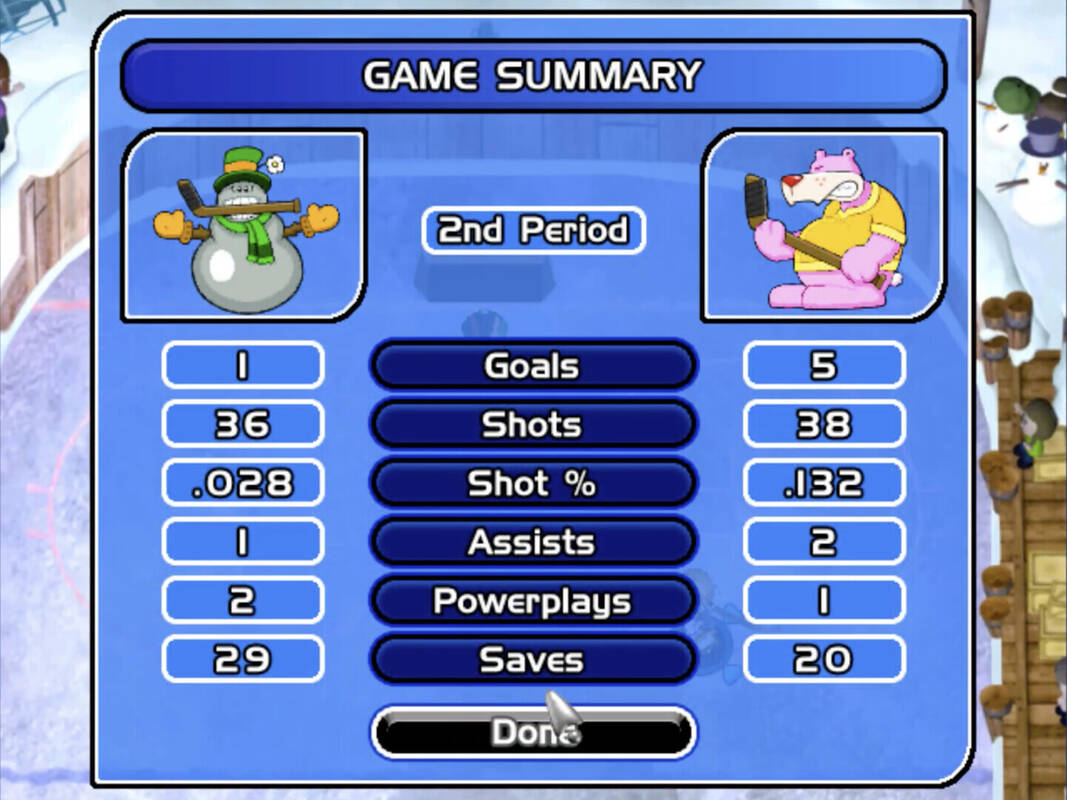 Скриншот 7 к игре Backyard Hockey '02