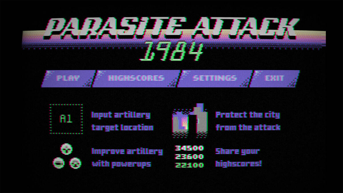 Скриншот 5 к игре Parasite Attack 1984