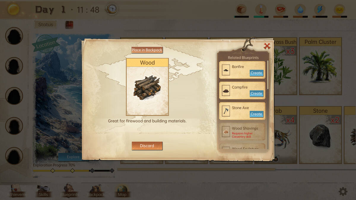 Скриншот 8 к игре Castaway Hand