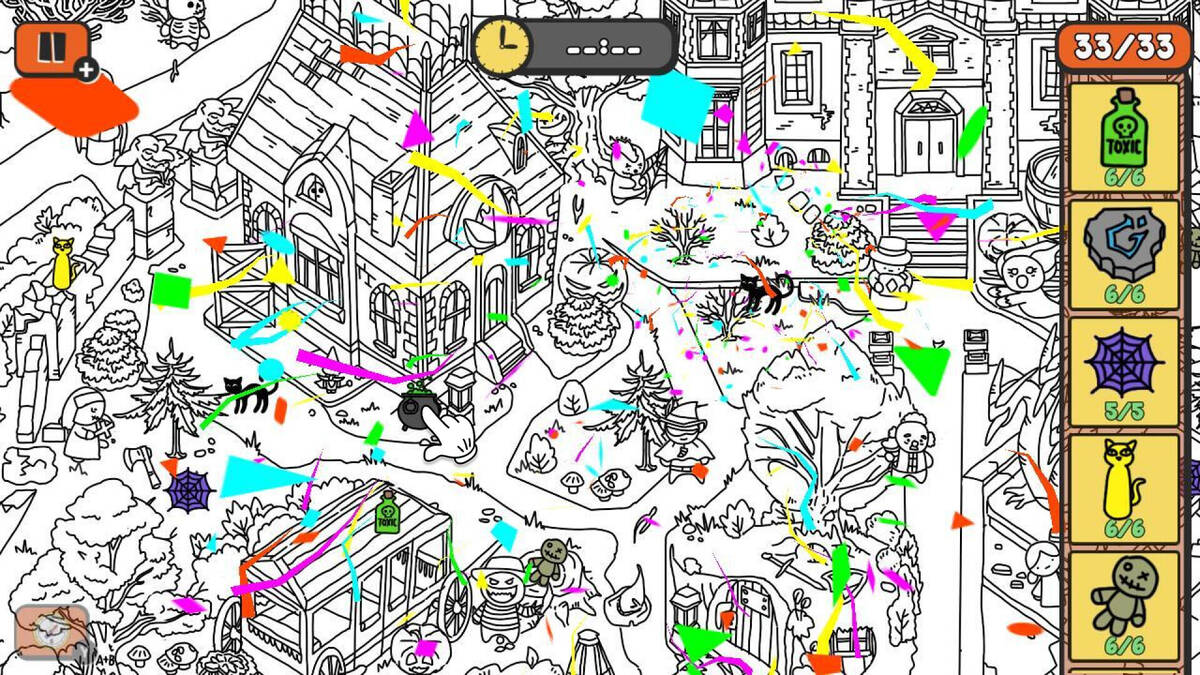 Скриншот 6 к игре Doodle Hunt: Halloween Rush
