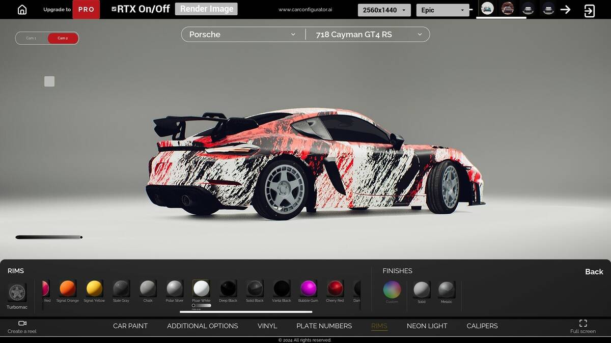 Скриншот 8 к игре Realistic 3D Car Configurator