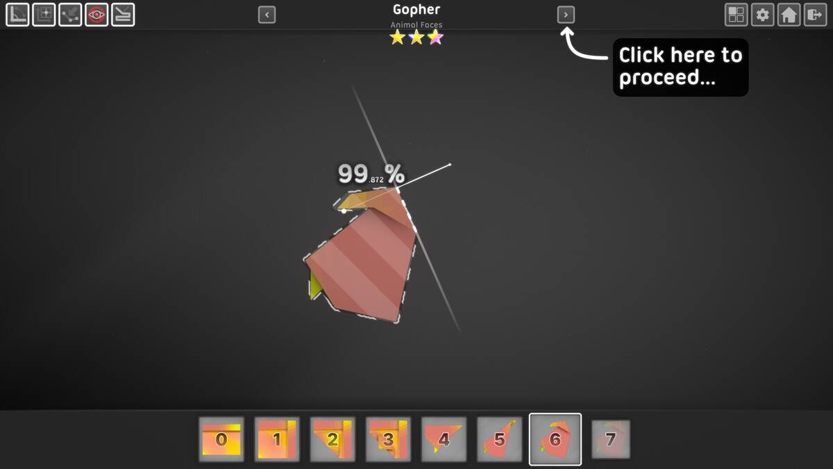 Скриншот 6 к игре Paper 2 - Origami Refolded