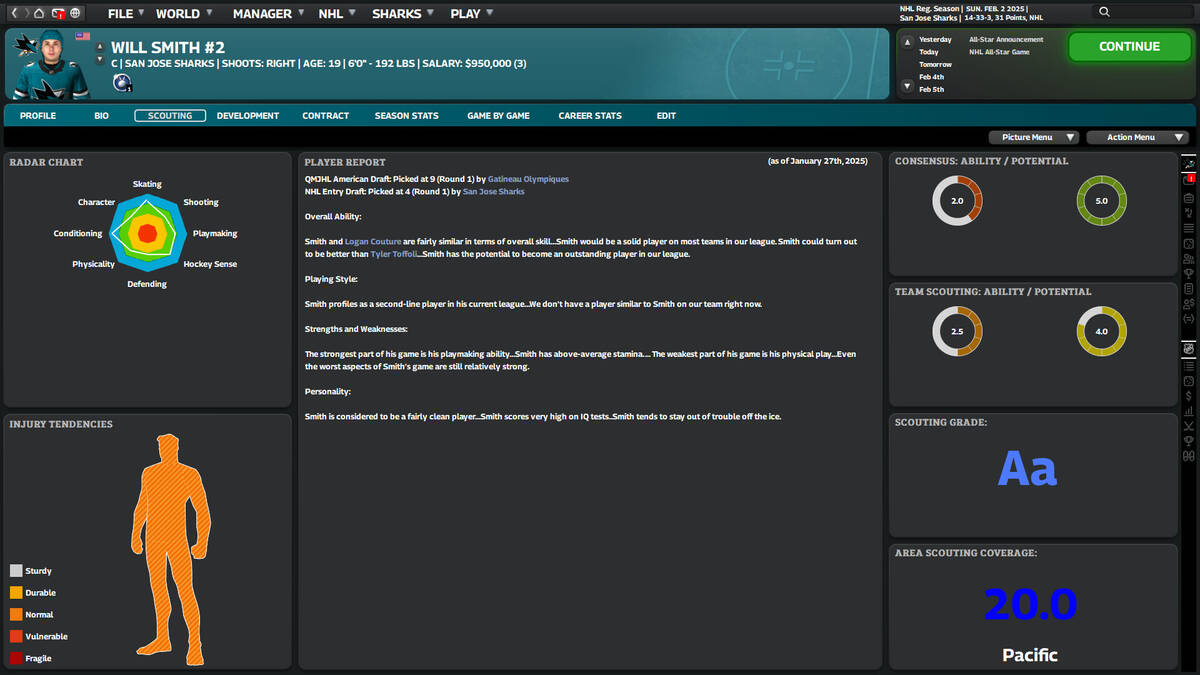 Скриншот 7 к игре Franchise Hockey Manager 11