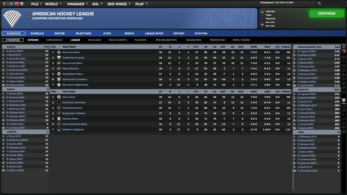 Скриншот 8 к игре Franchise Hockey Manager 11