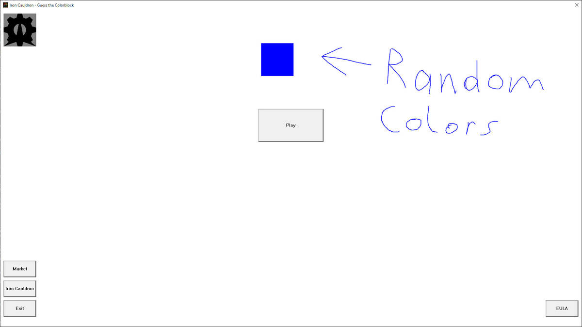 Скриншот 5 к игре Iron Cauldron - Guess the Colorblock