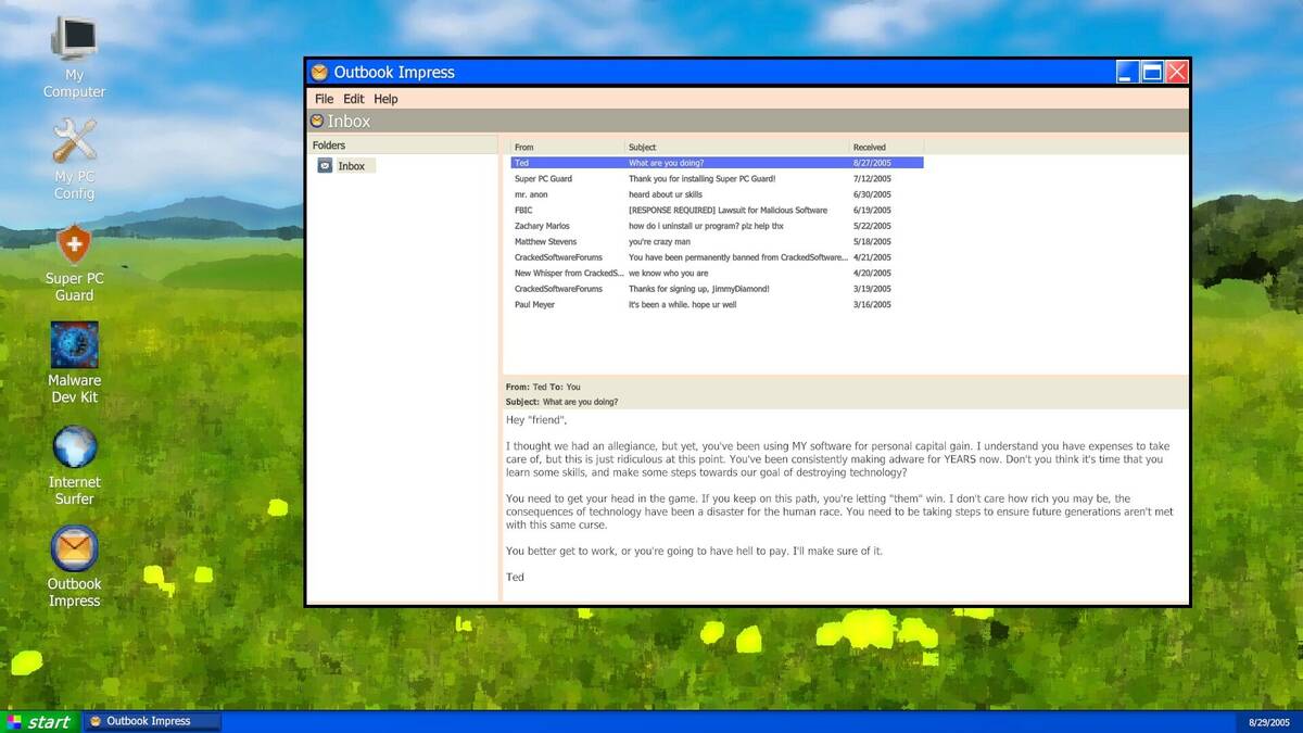 Скриншот 5 к игре Malware Tycoon
